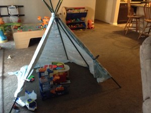 To encourage a child's intrapersonal intelligence, designate or create an area in your home or classroom where children can have some "alone" time.