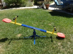 To encourage a child's interpersonal intelligence, have them play with materials or equipment that requires participation by more than one person.