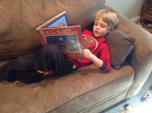 Kona loved the illustrations.