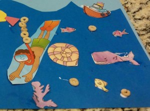 Kona created this after our beach trip.